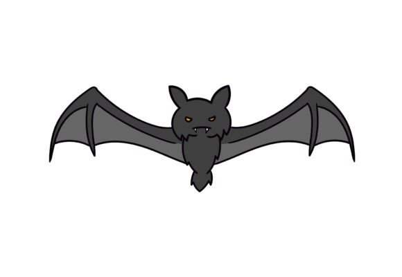 Bat Illustration Art: Graphics and Illustrations for Halloween Branding