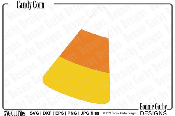 Candy Corn Halloween SVG Clip Art for Graphics and T-Shirt Designs