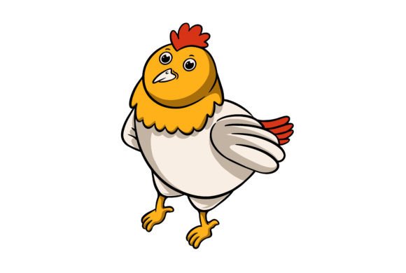 Chicken Vector Wildlife Animal: A Versatile Graphic Design Asset for Sellers