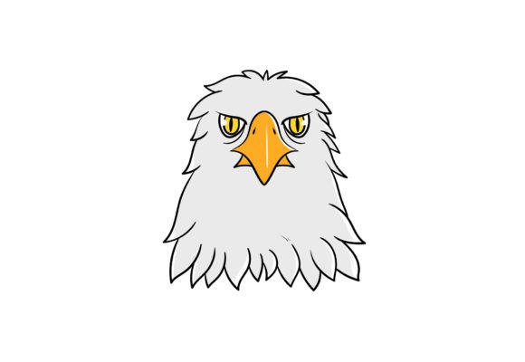 Eagle Animal Face Clipart: A Versatile Graphic Design Asset for Modern Content Publishing