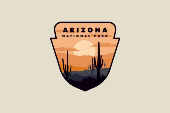 Emblem Vector of Arizona Logo Design: A Graphic Asset for Content Publishing