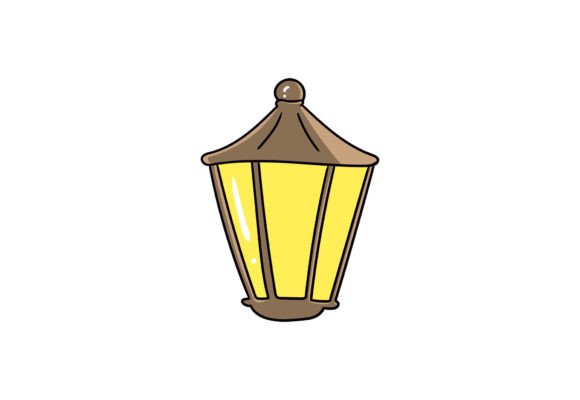 Latern Vector Lamp Illustration Graphics