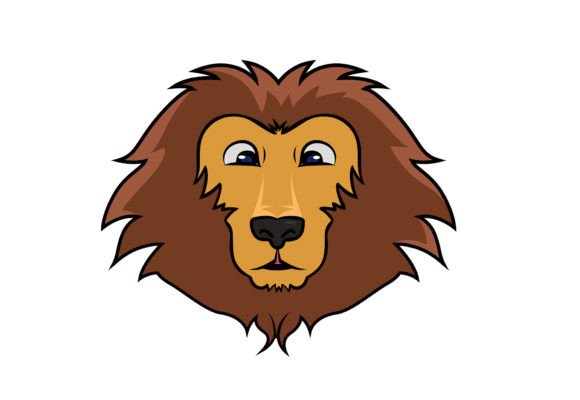 Lion Clipart Illustration: A Versatile Graphic Design Asset for Local Business Branding