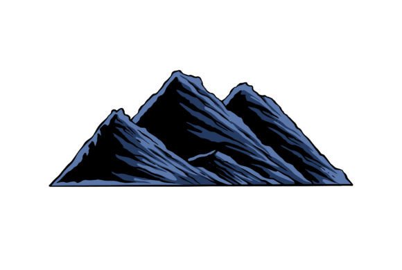 Mountain Hill Vector SVG Review for Embroidery Projects