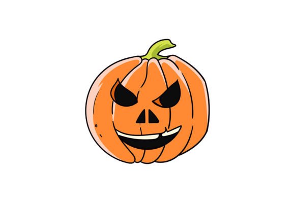 Pumpkin Vector Clipart SVG